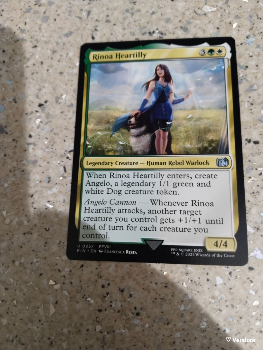 rinoa mtg card (Full Art) (August 2022) [Opus XIII Promo Cards] When Rinoa Heartilly enters Rinoa Heartilly | Top-Down Magic