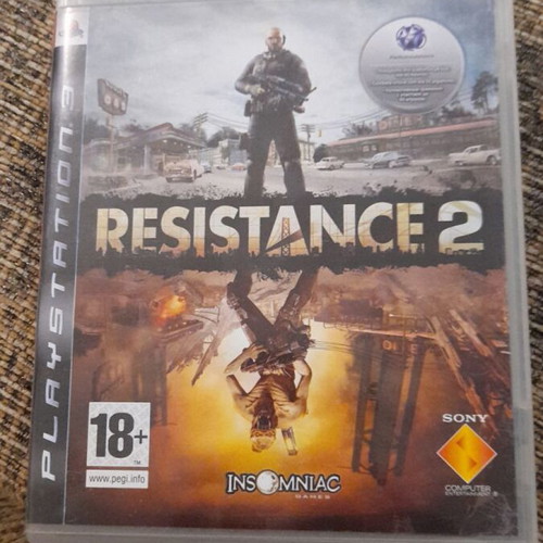 Resistance 2 for PS3 like new, complete case with manual