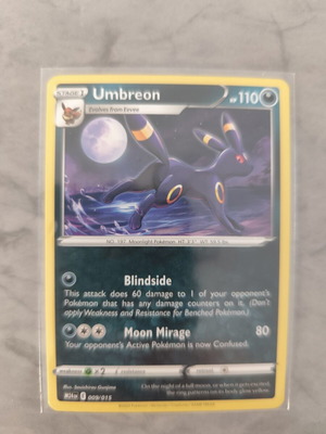 Umbreon Pokemon card new