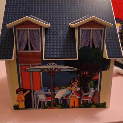 Plastic playhouse bag used