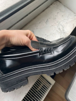 Mary Scott loafers like new, black, size 36