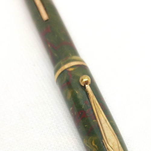 Fountain pen with gold details used, American made, 1950-60