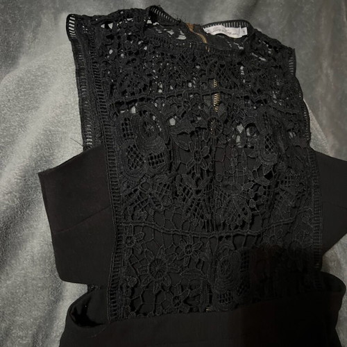 One-piece shorts like new, black, sizes S and M