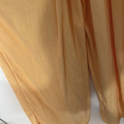 Benissimo one-piece new, terry fabric, orange, short-sleeve with belt