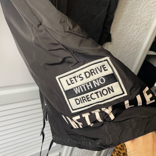 Bershka unisex jacket new black size M