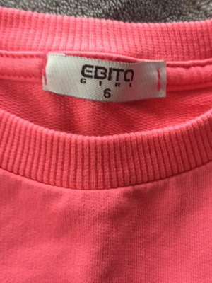Evita Girls' Sports Set like new, pink, sizes 122-128 cm