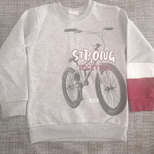 Nek Kids Wear kids sweatshirt gray like new