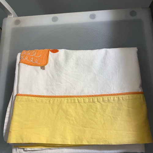 Baby sheet DAS BABY used, 100% cotton, 1.65 x 1.10 m