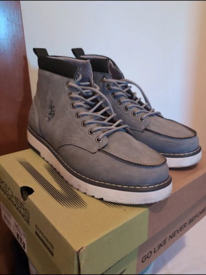 Polo boots, grey, size 42