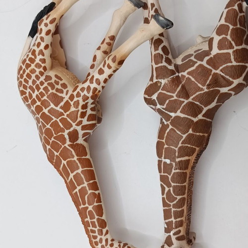 Schleich Wild Life giraffe figures used