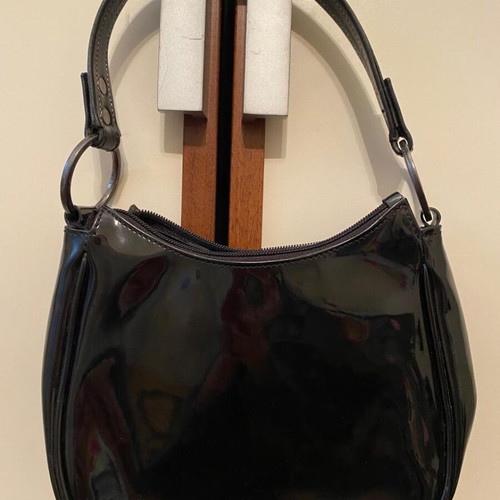 Thiros vintage shoulder bag used, black, small