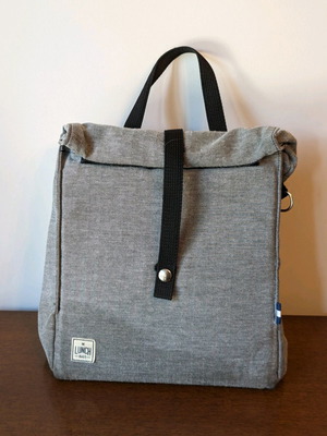 Lunch bag large grey The Lunch Bags