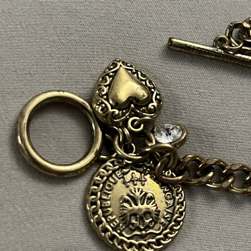 Bracelet used, gold-colored