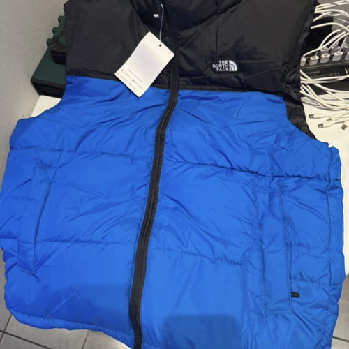 The North Face jacket like new, black and blue