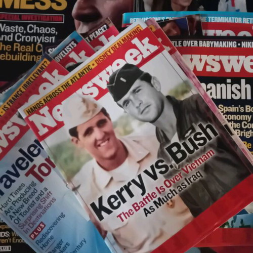 Newsweek collection 35 issues like new (2003-2004) with historic covers