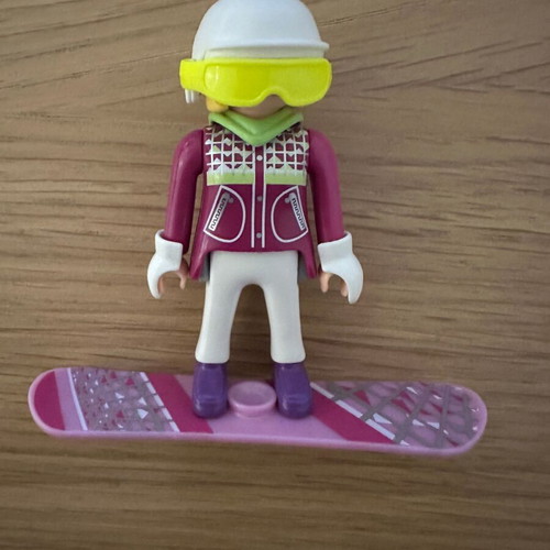 Playmobil 9147 Snowboarder Series 11 like new