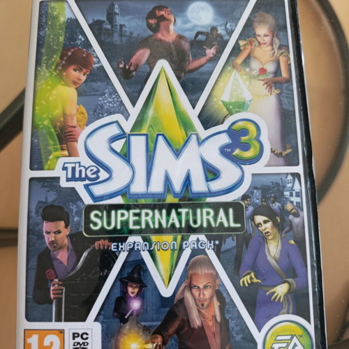 The Sims 3 Supernatural expansion pack game like new, PC/Mac