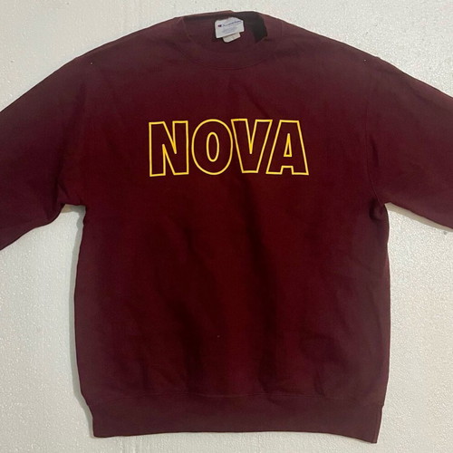 Champion Reverse Weave sweatshirt "NOVA" like new, burgundy, size L