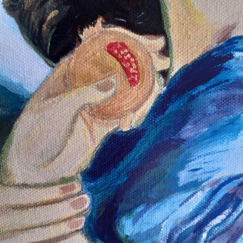 Persephone painting acrylic on canvas new 20x30