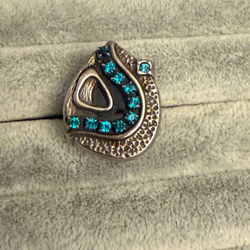 Jenavi silver ring new, turquoise and silver