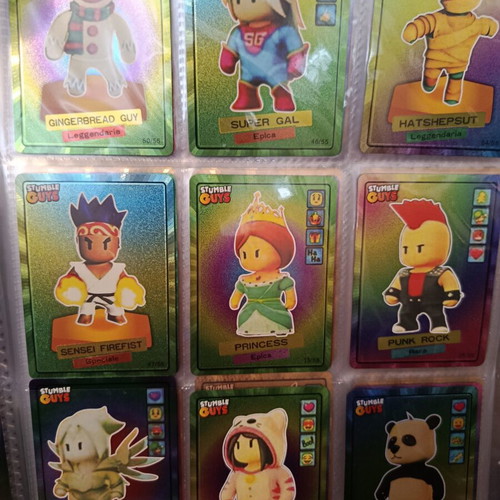 Stumble Guys special holo card collection 54 pcs 2024 series 2 like new