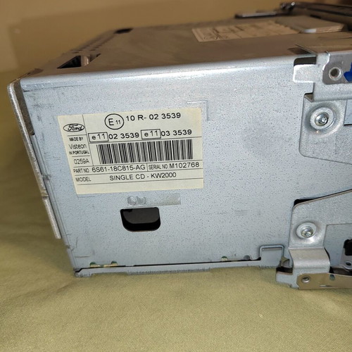 Ford 6000 CD factory radio used with code