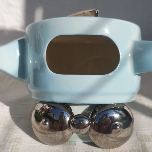 Cardew Collector's Club 1999 retro teapot clock used