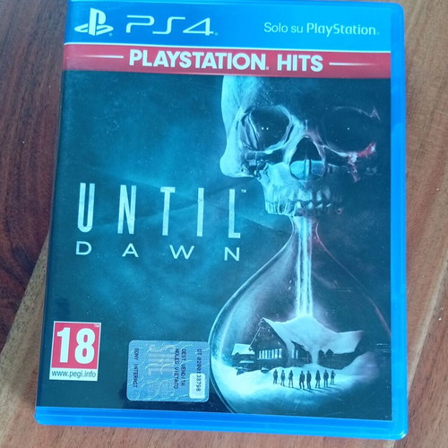 Until Dawn PS4 game used, Sony PlayStation 4