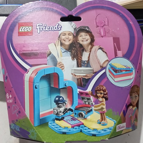 Lego Friends Olivia’s Summer Heart Box 41387 New