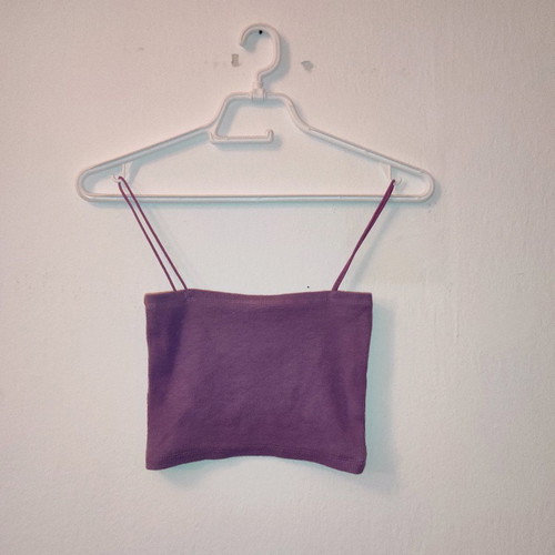Zara purple tank top like new, size S towards XS