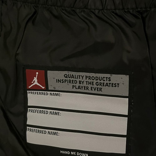 Jordan black sleeveless puffer jacket new