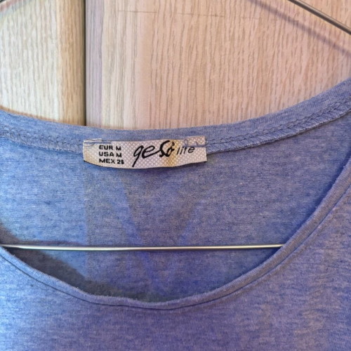 Blouse used, blue, size M