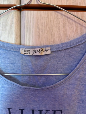 Blouse used, blue, size M