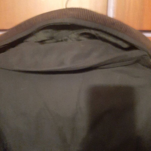 Unisex jacket new, warm, black with removable collar