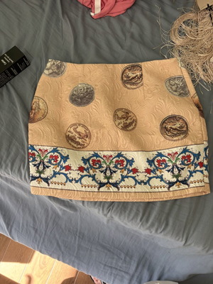 Alexander McQueen vintage skirt like new, multicolor, XS