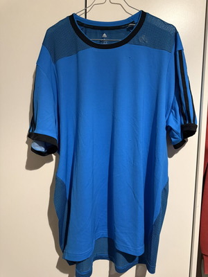 Adidas sports shirt used, blue, size XL
