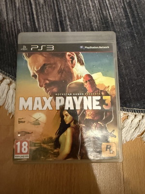 Max Payne 3 PS3 used, Italian cover