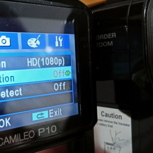 Toshiba Camileo P10 used video camera