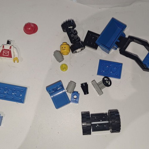 Lego Vintage Tractor Classic Town 6504 used