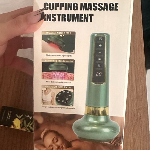 Cellulite massage device new with oils