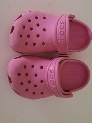 Crocs σαμπό ροζ για κορίτσι Νο6 μεταχειρισμένα