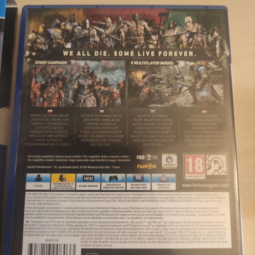 For Honor Deluxe Edition used PS4 game