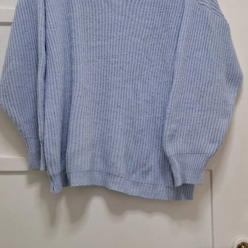 Open Blue Sweater like new M/L/XL