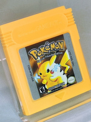Pokemon Yellow Version καινούργια κασέτα για Nintendo
