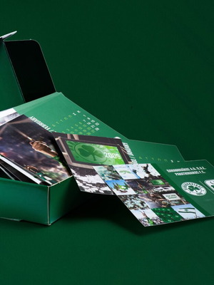 Panathinaikos 2009 calendar, limited edition, 13 cards