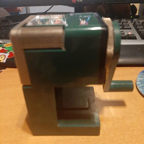 Vintage pencil sharpener used, rare and old