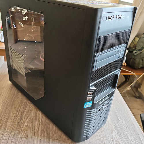 Turbo X computer tower used, Intel Core i5-2400, 8GB RAM, SSD 240GB