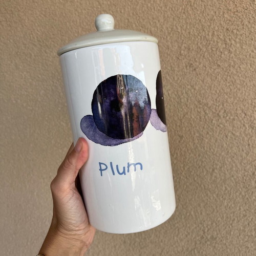 Kitchen pot for dry fruits used, quite large