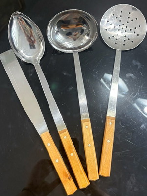 Retro cooking utensils set of 4 pcs USSR like new