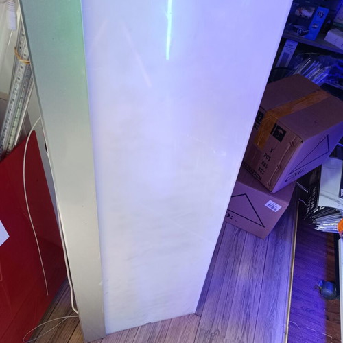 Ηλεκτρονική ταμπέλα διπλής όψης Smart Led Rollup Roof 100 37x100cm καινούργια